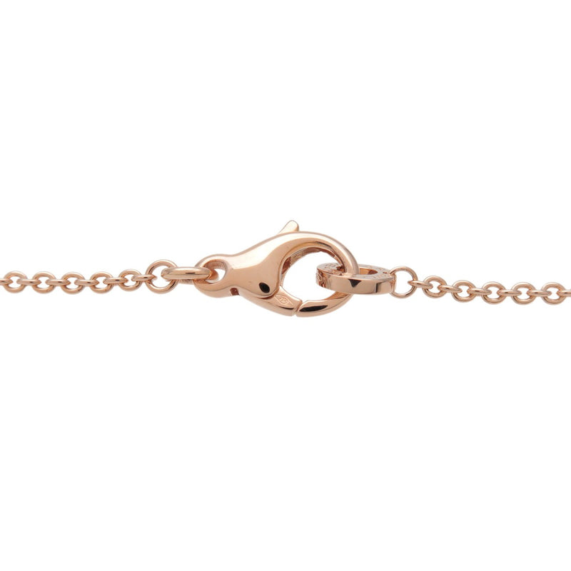 Bvlgari B.zero1 Pendant 18k Rose Gold And Ceramic With Diamonds Pink Rose_gold Bijoux