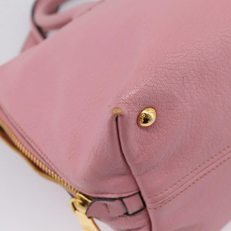 Miu Miu Beau Top Handle Leather Multicolour Bag