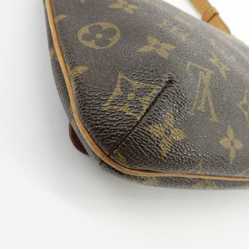 Louis Vuitton Musette Tango Monogram Canvas Brown Bag