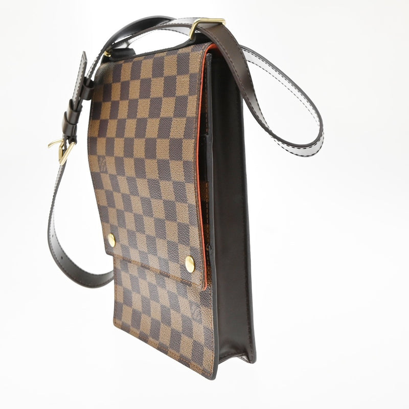 Louis Vuitton Portobello Messenger Damier Ebene Brown Canvas
