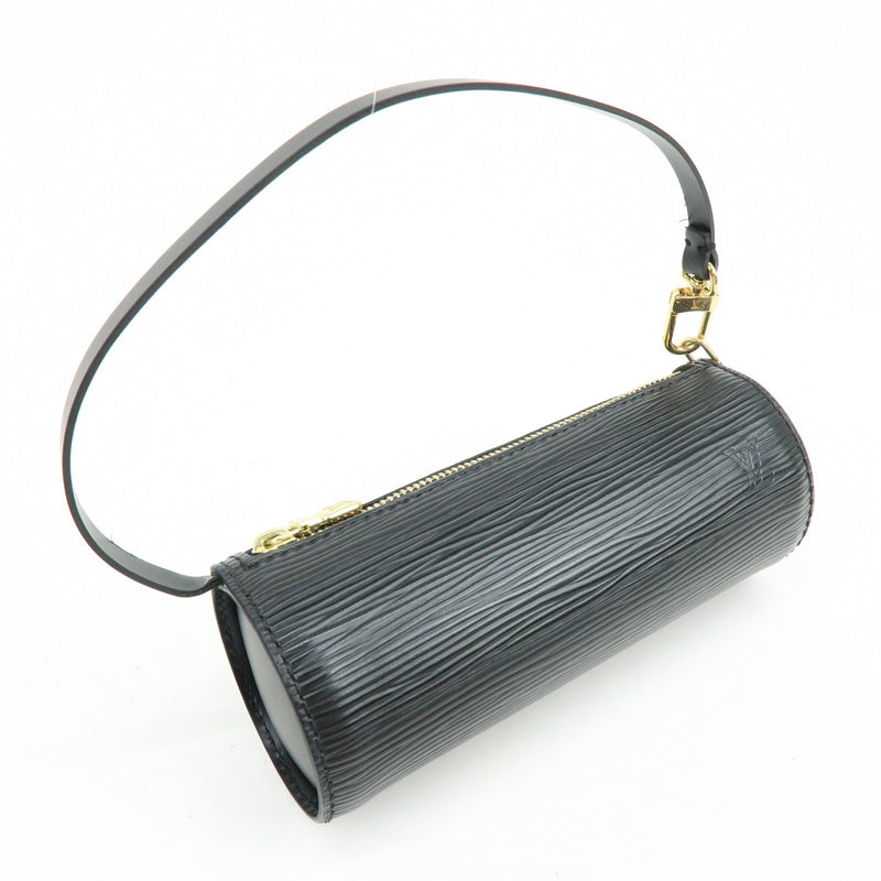 Louis Vuitton Soufflot Epi Leather Black Bag
