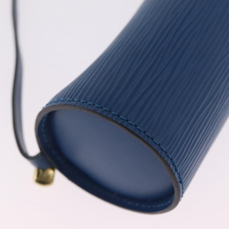 Louis Vuitton Soufflot Pochette Epi Leather Blue Bag