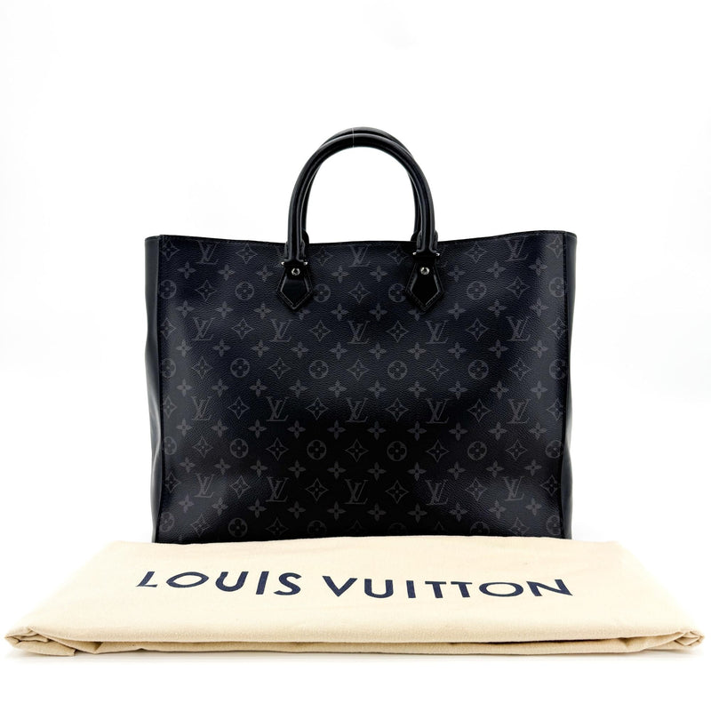 Louis Vuitton Grand Sac Monogram Jacquard Black Canvas Bag