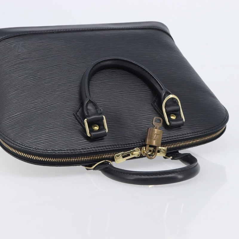 Louis Vuitton Vintage Alma Epi Leather Black Bag