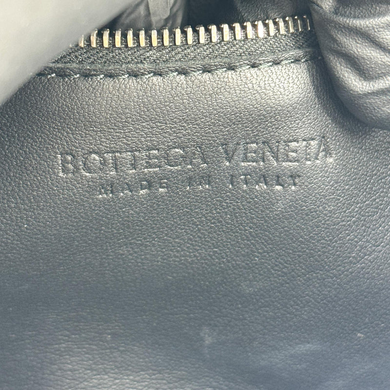 Bottega Veneta Cassette Maxi Intrecciato Leather Black Bag