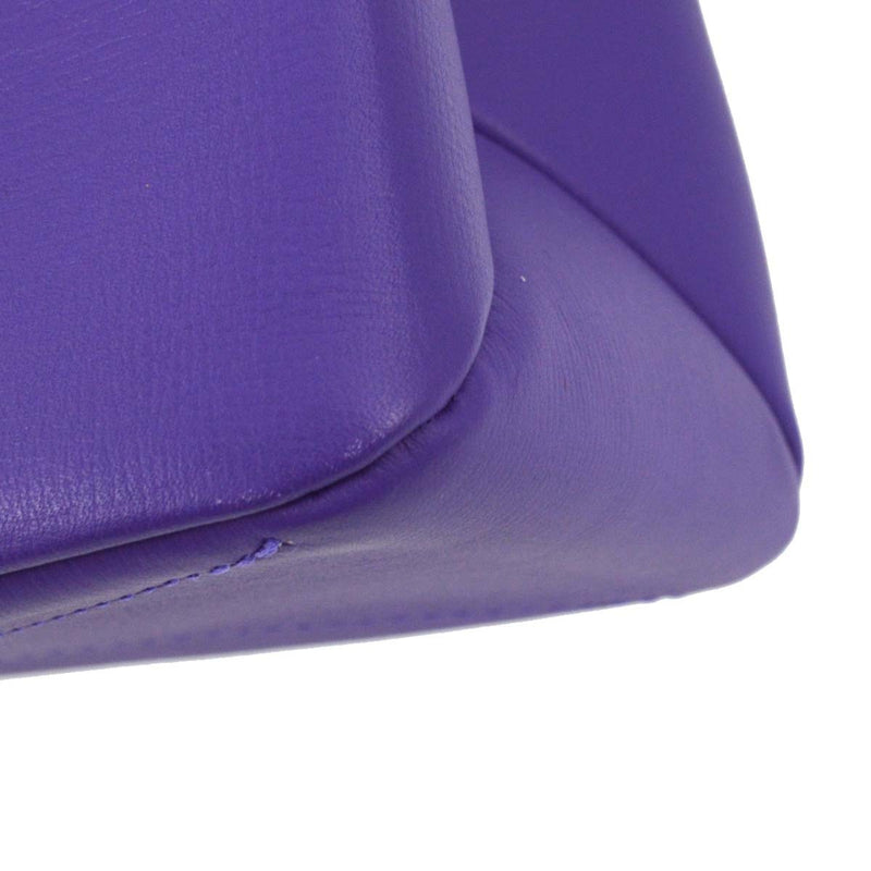 Louis Vuitton Shopper Leather Purple Bag