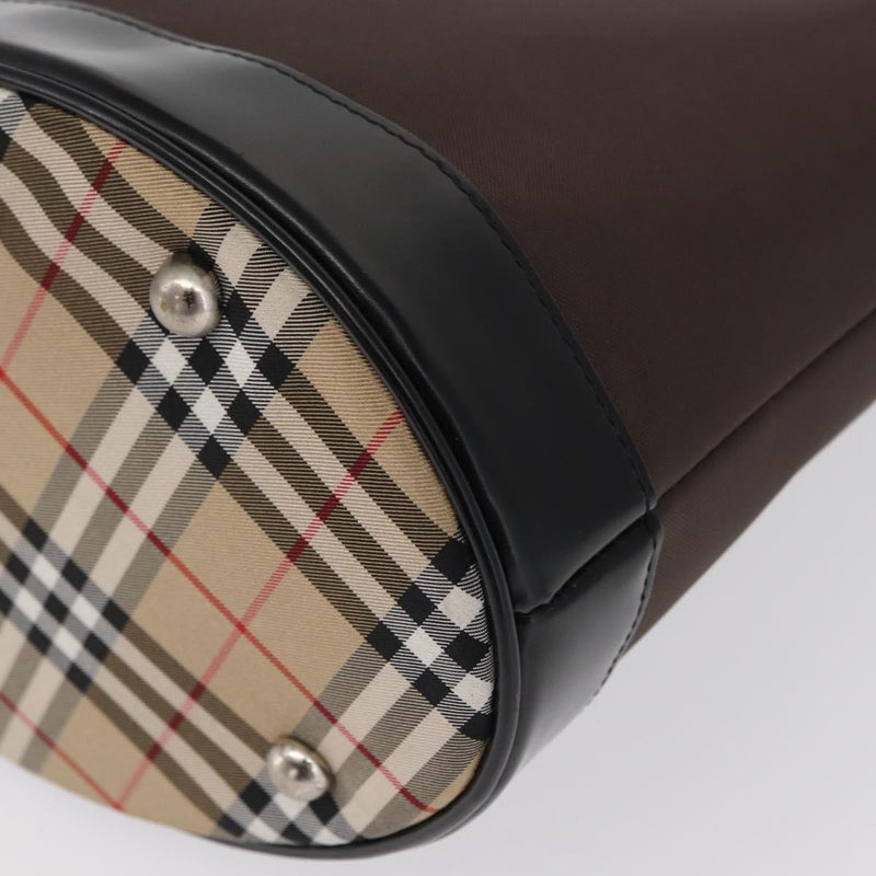 Burberry Blue Label Nylon Brown Bag