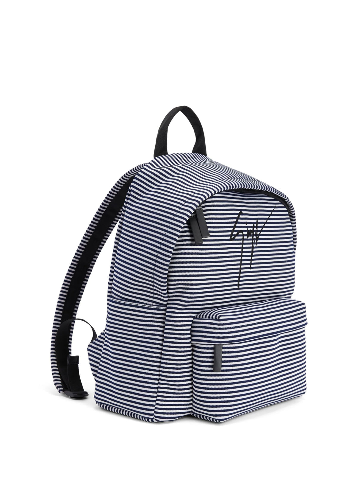 Giuseppe Zanotti Bud Backpack — Navy Textile