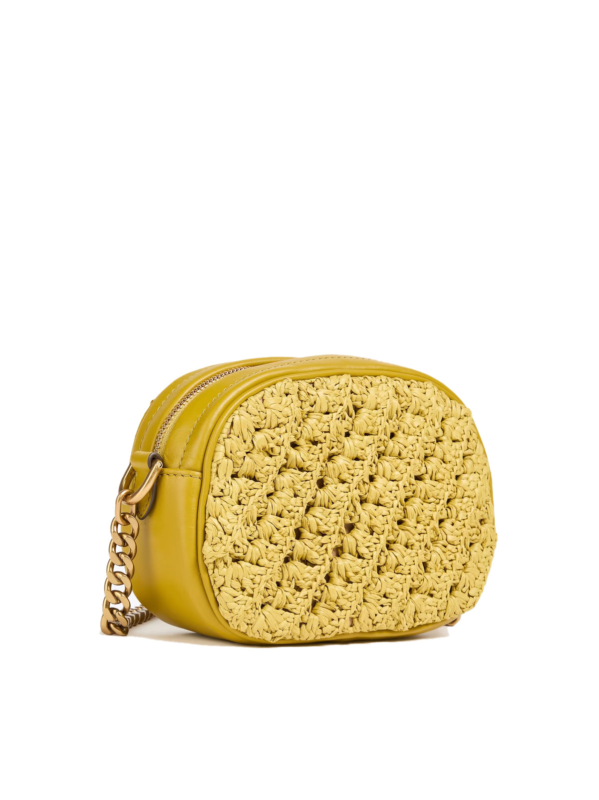 Tory Burch Kira Shoulder Bag — Green Leather
