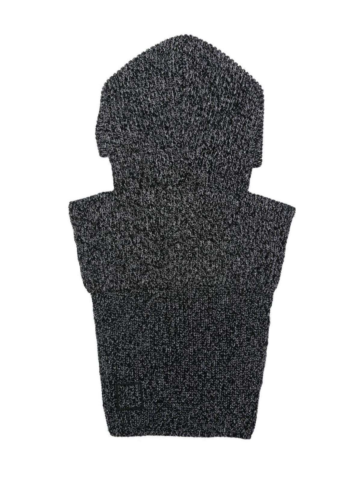 Stone Island K2s15n100010s00l3 Compass Logo Balaclava — Gray Polyester Beanies
