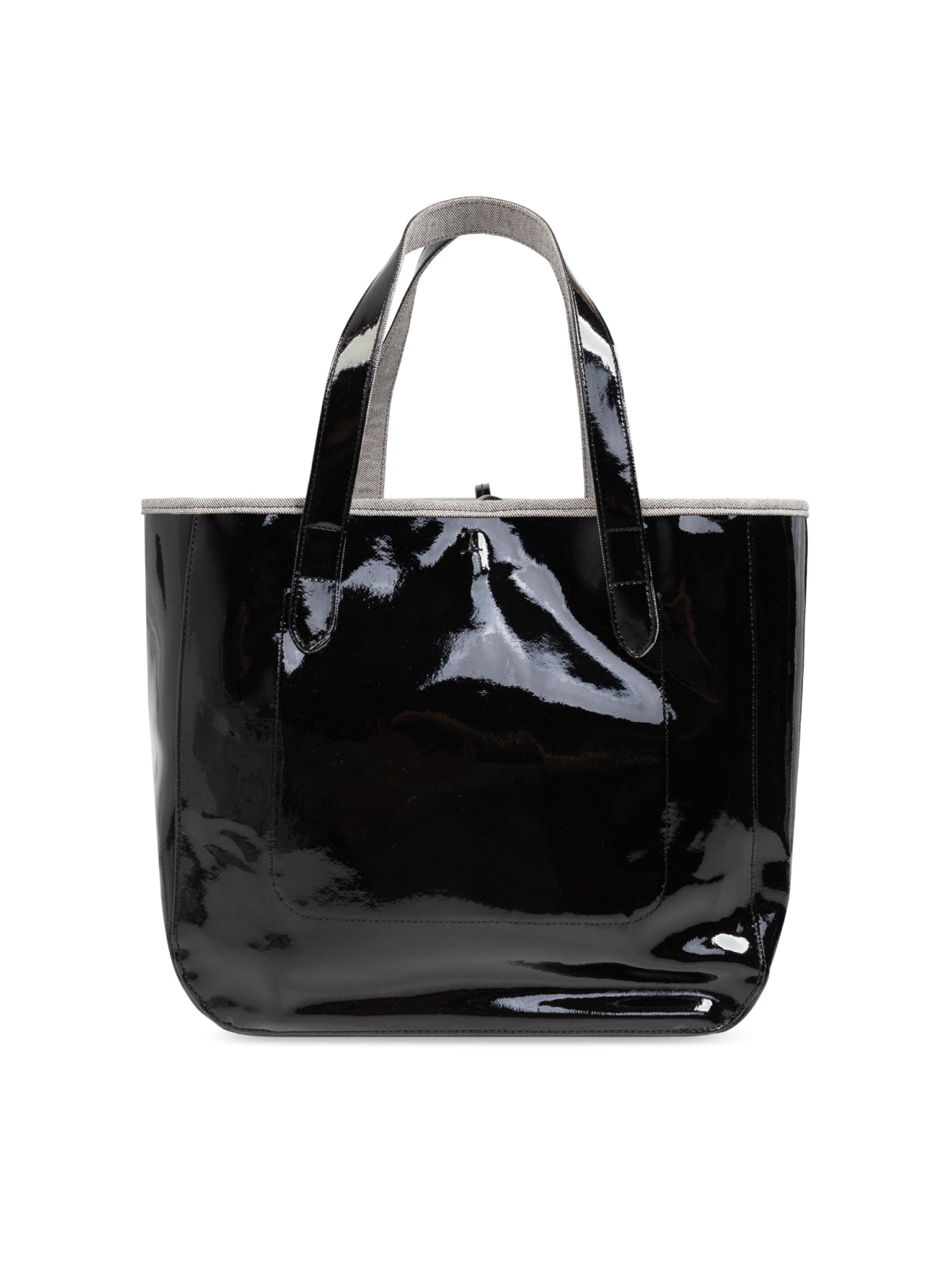 Jw Anderson Belt Anchor Logo Tote Bag — Black Textile