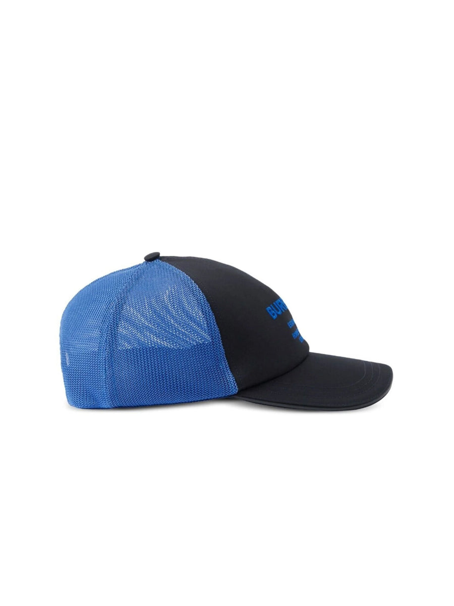 Burberry 80655891003 Baseball Cap — Navy Cotton Caps