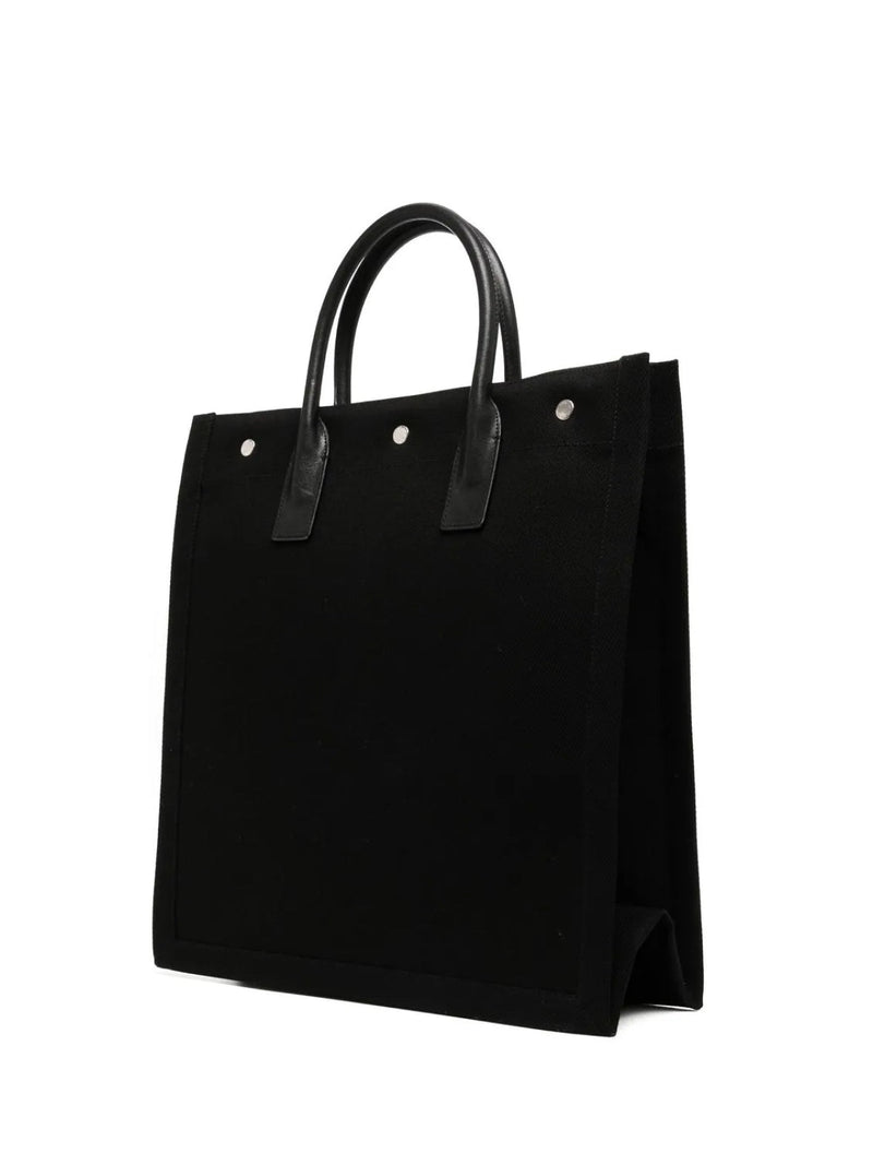 Saint Laurent Tote Bag — Black Textile