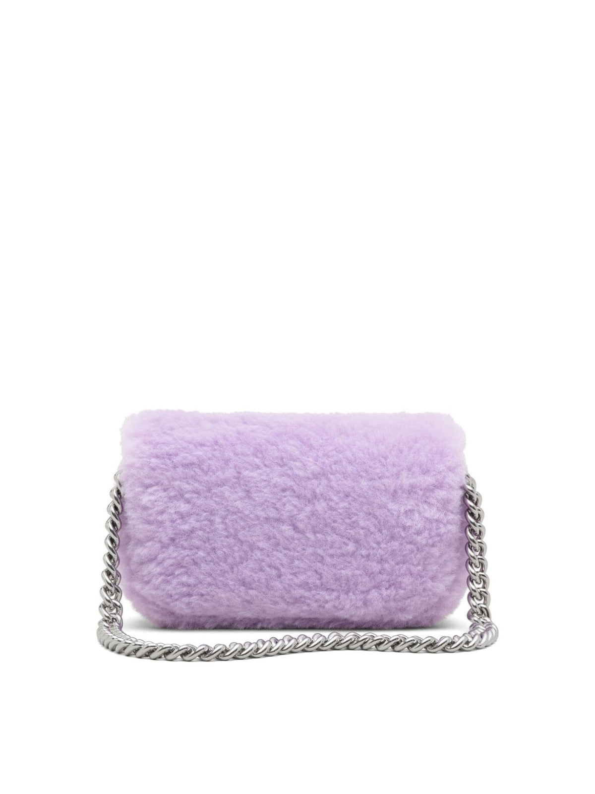 Marc Jacobs Textured Leather Shoulder Bag — Purple
