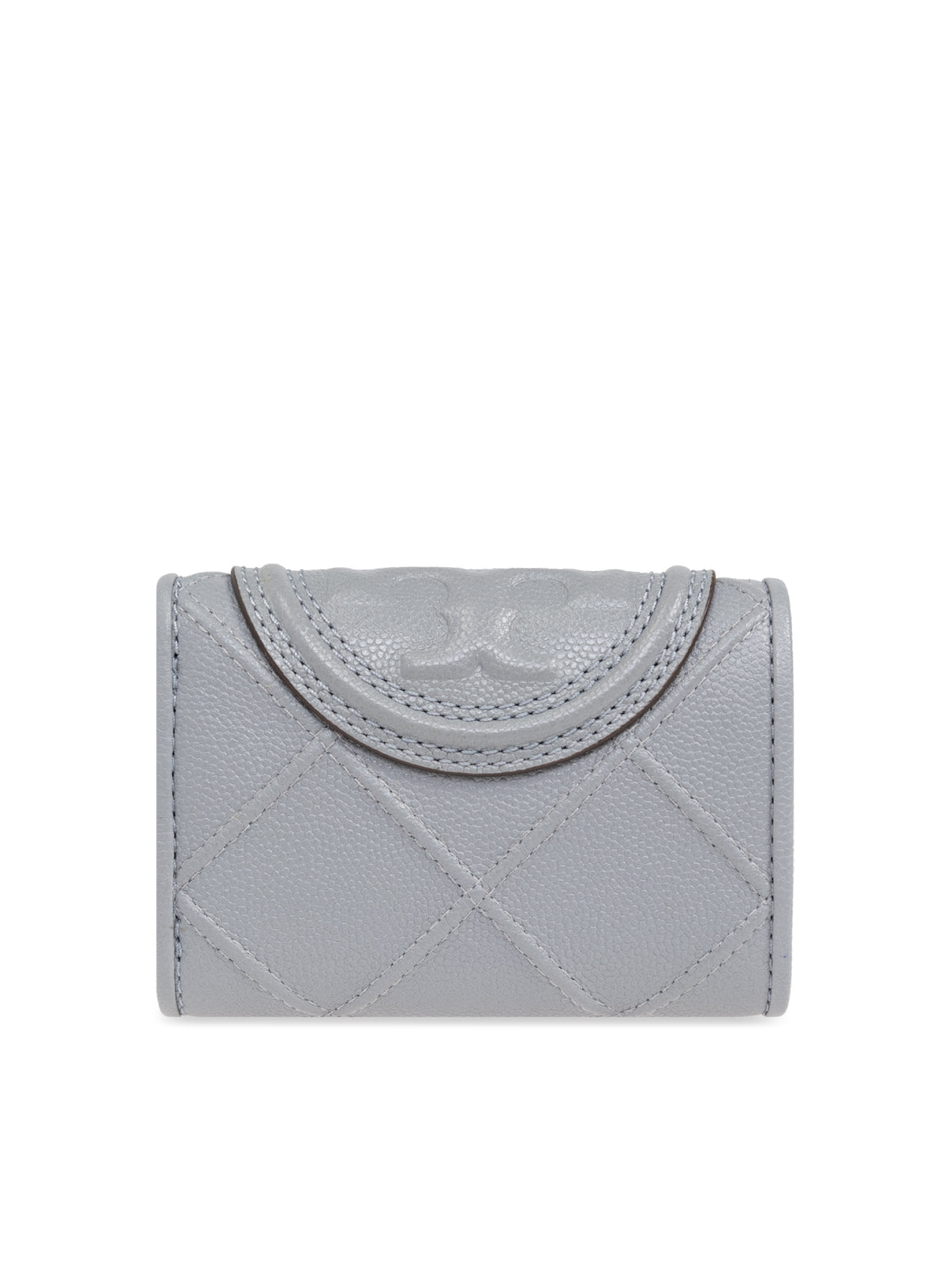 Tory Burch Wallet — Gray Leather