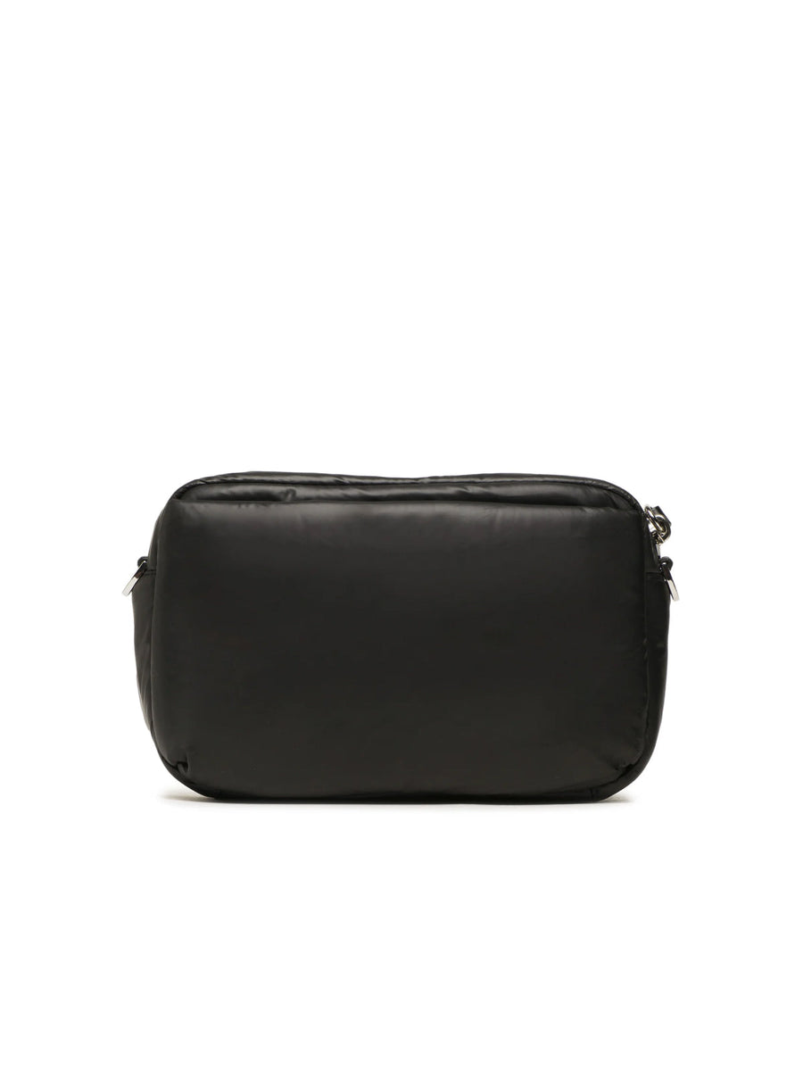 Michael Kors Leonie Crossbody Bag — Black Textile