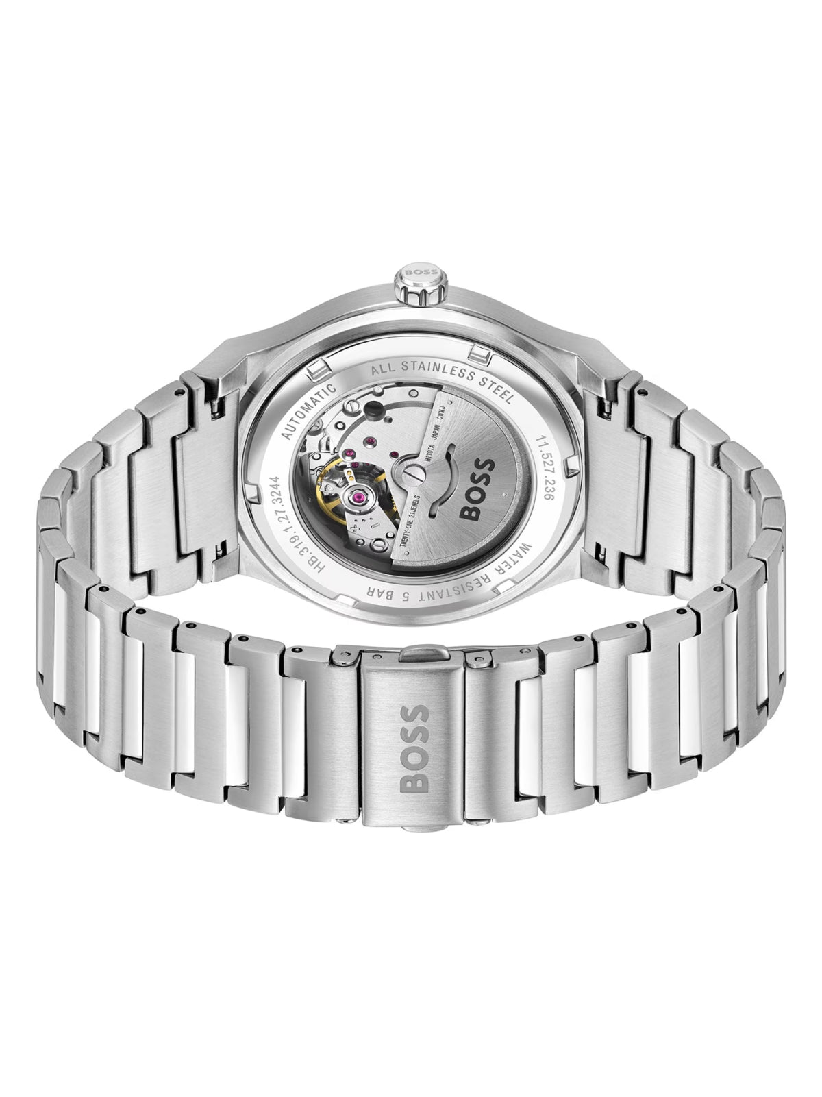 Hugo Boss Candor Watch — Silver Stainless Steel Watches