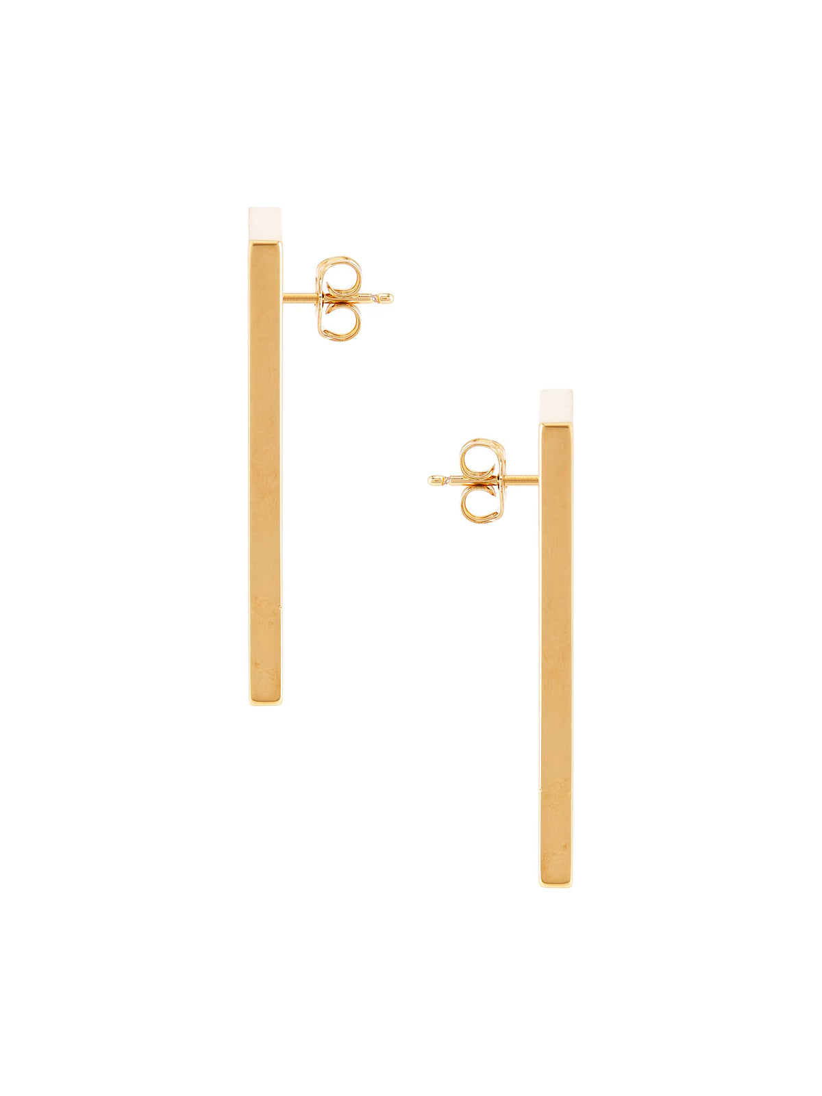 Versace Earrings — Gold Metal