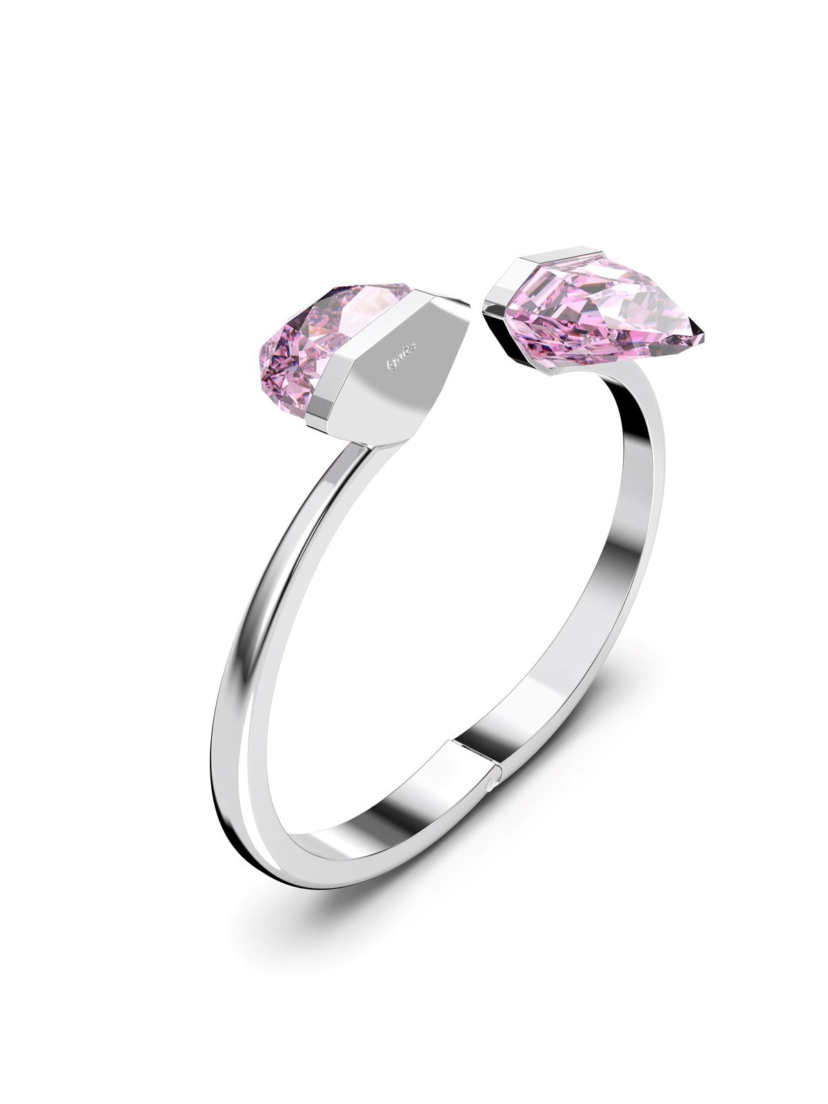 Swarovski Lucent Bracelet — Silver Stainless Steel Bracelets