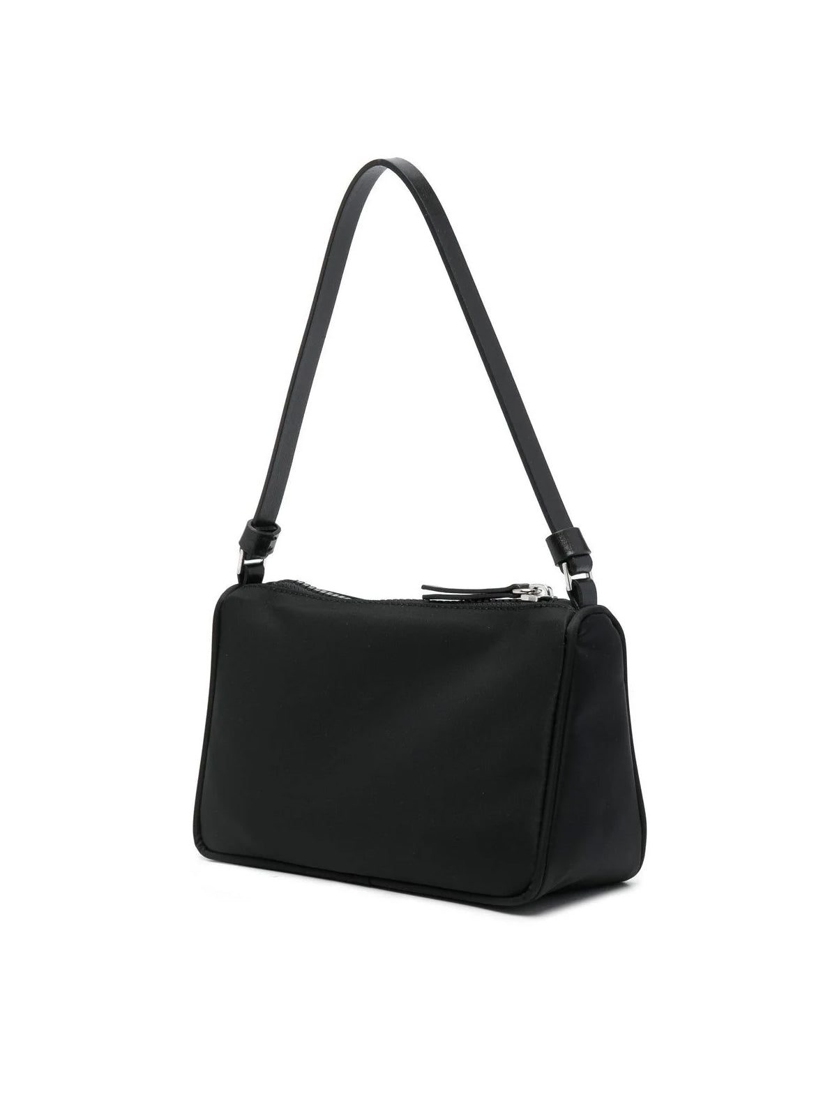 Palm Angels Logo-Embroidered Nylon Shoulder Bag — Black
