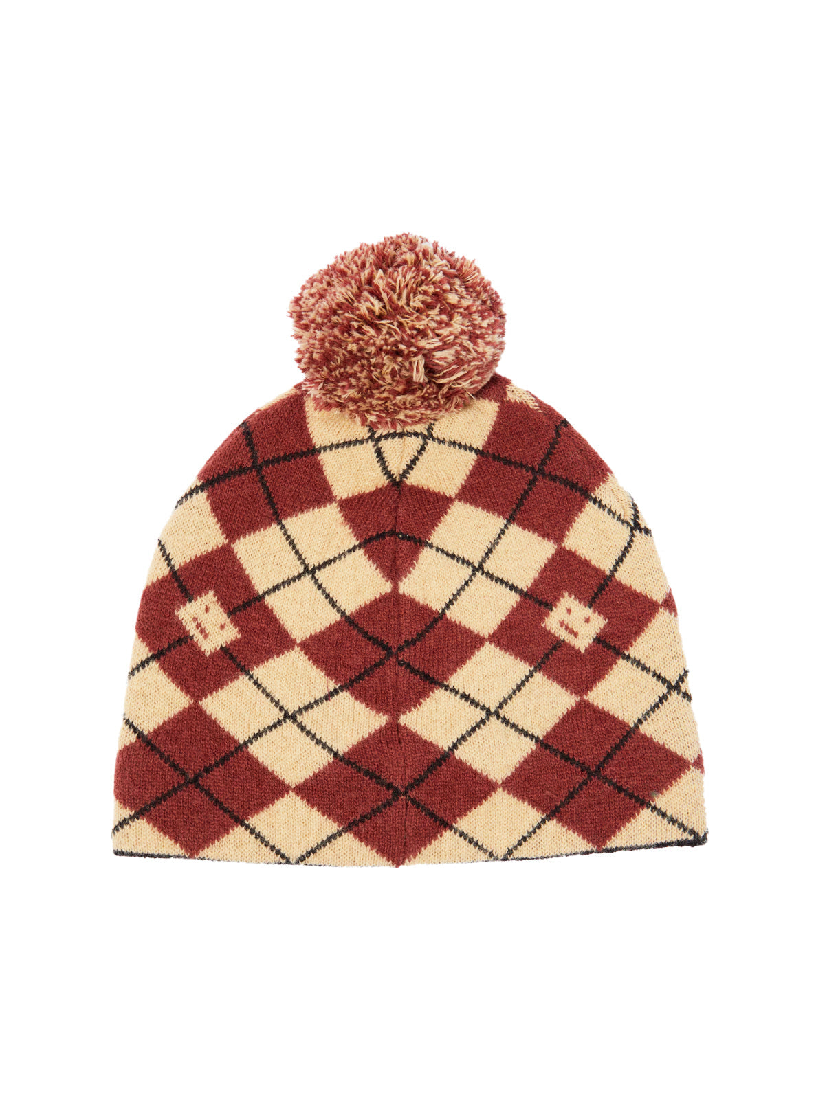 Acne Studios C40317 Beanie — Red Wool Beanies