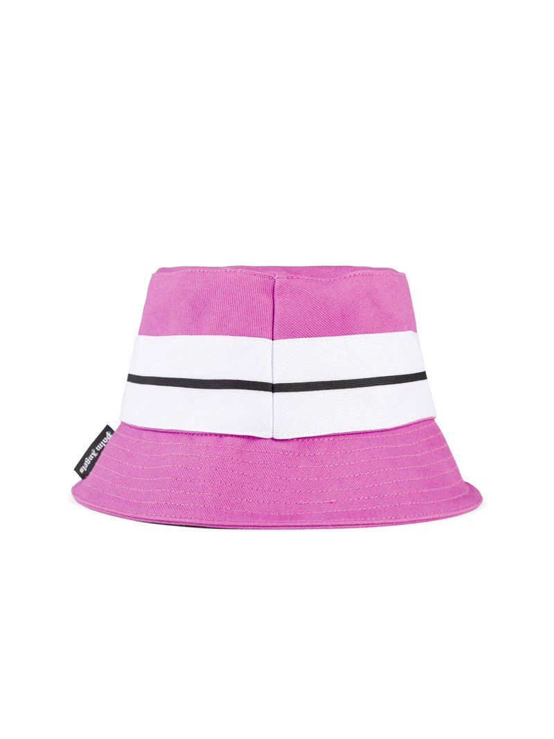 Palm Angels Pwla013f22fab0013701 Bucket Hat — Purple Cotton