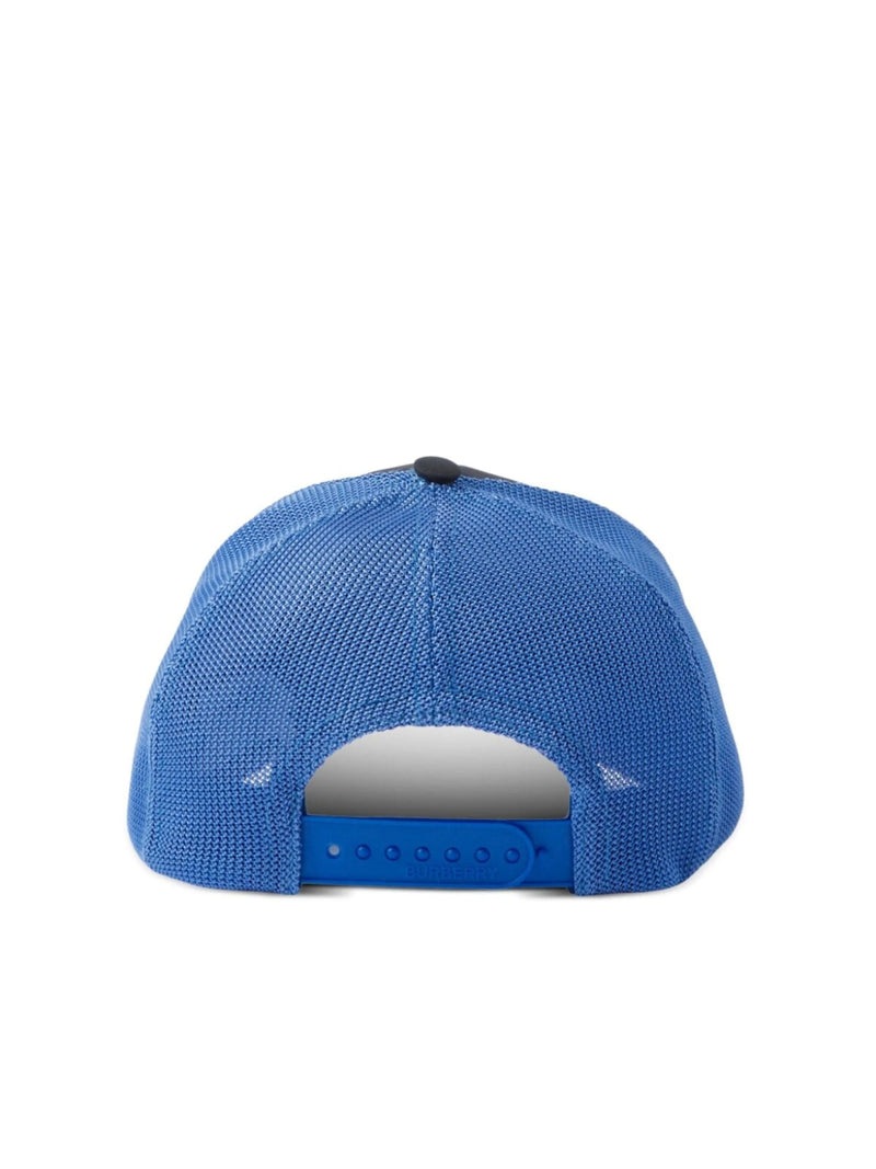Burberry 80655891003 Baseball Cap — Navy Cotton Caps