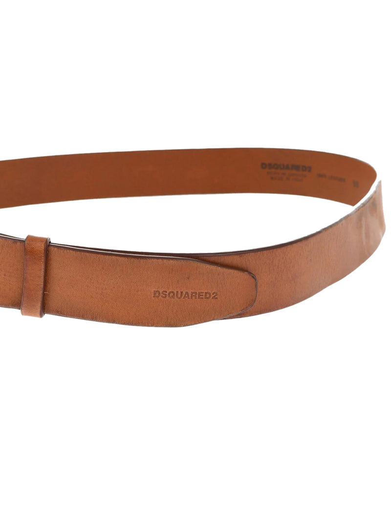Dsquared2 Belt — Brown Leather