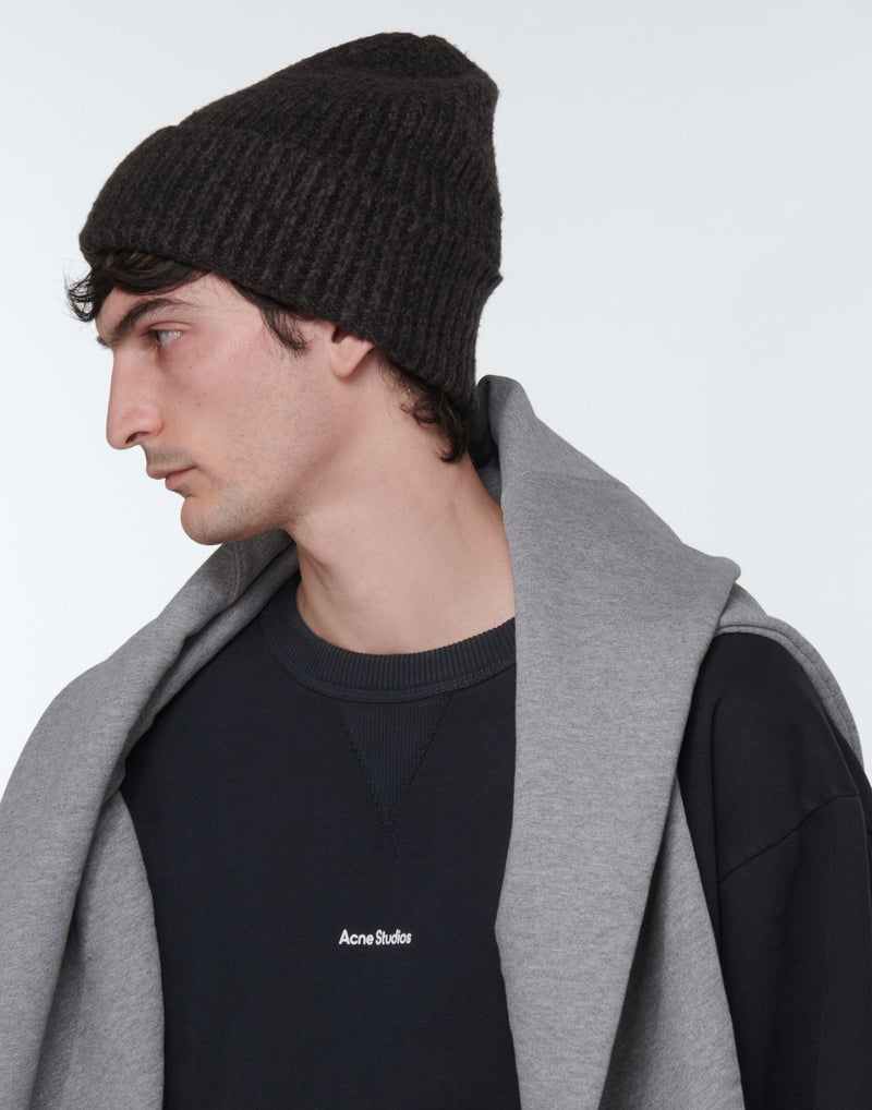 Acne Studios C40225ajc Beanie — Black Wool Beanies