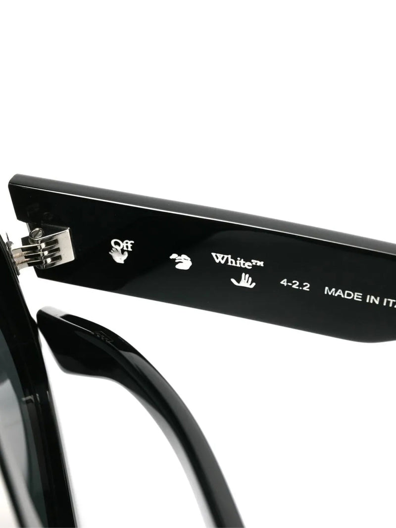 Off-White Oeri040f22pla0011007 Sunglasses — Black Acetate