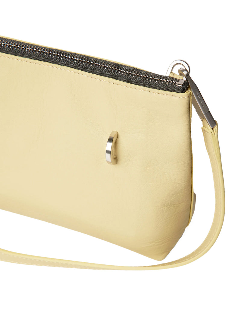Rick Owens Adri Crossbody Bag — Beige Leather