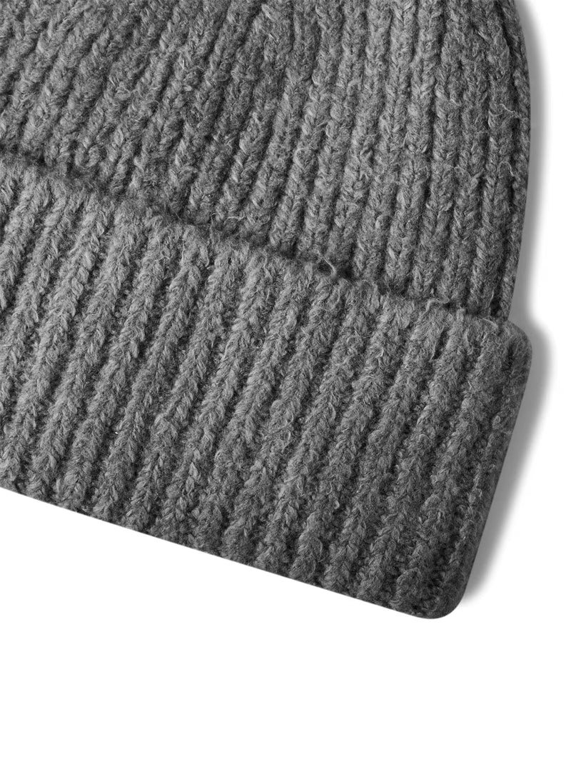 Acne Studios C40225aa3 Beanie — Gray Wool Beanies