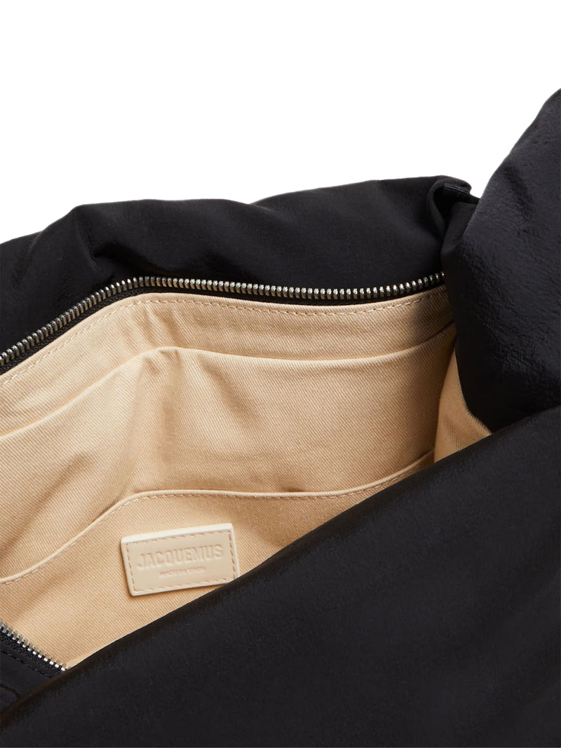Jacquemus Shoulder Bag — Black Textile