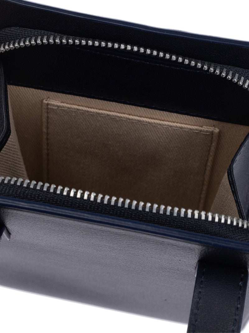 Jacquemus Wallet — Navy Leather