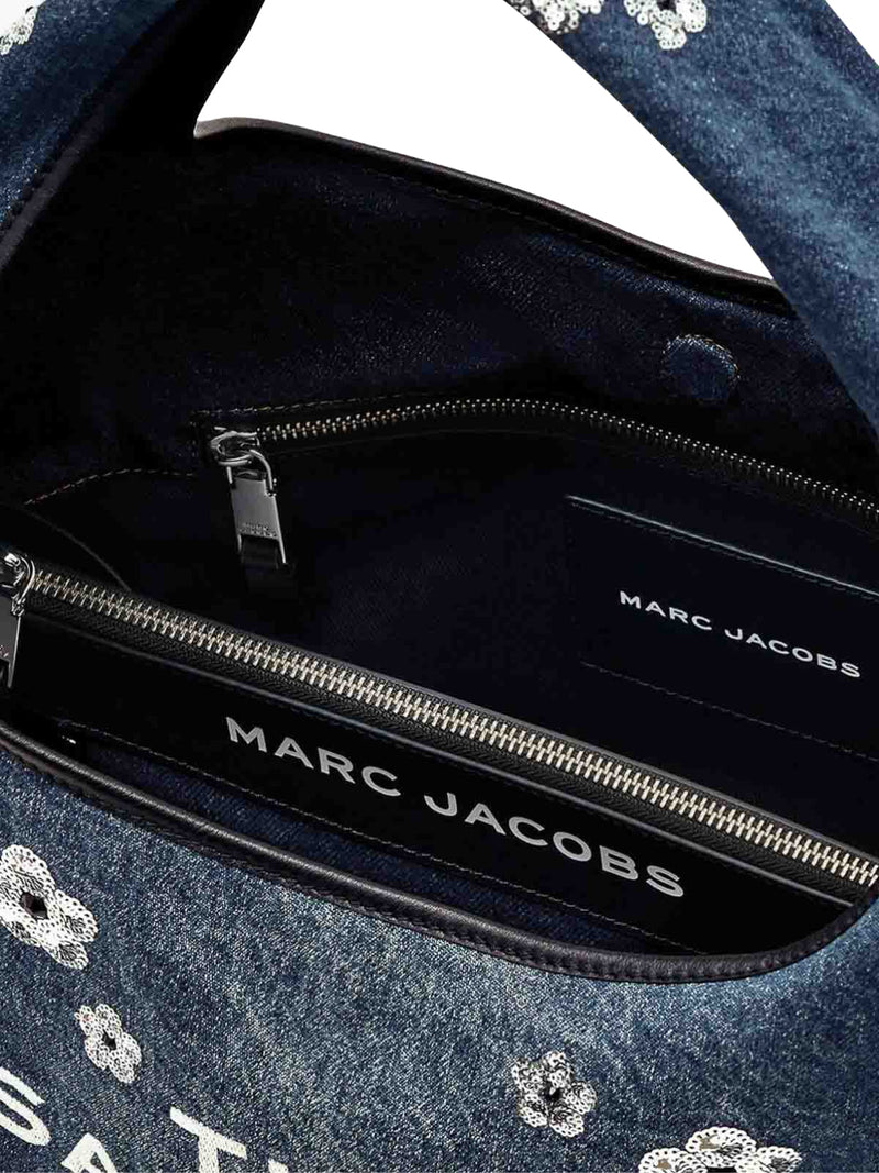 Marc Jacobs Shoulder Bag — Blue Textile