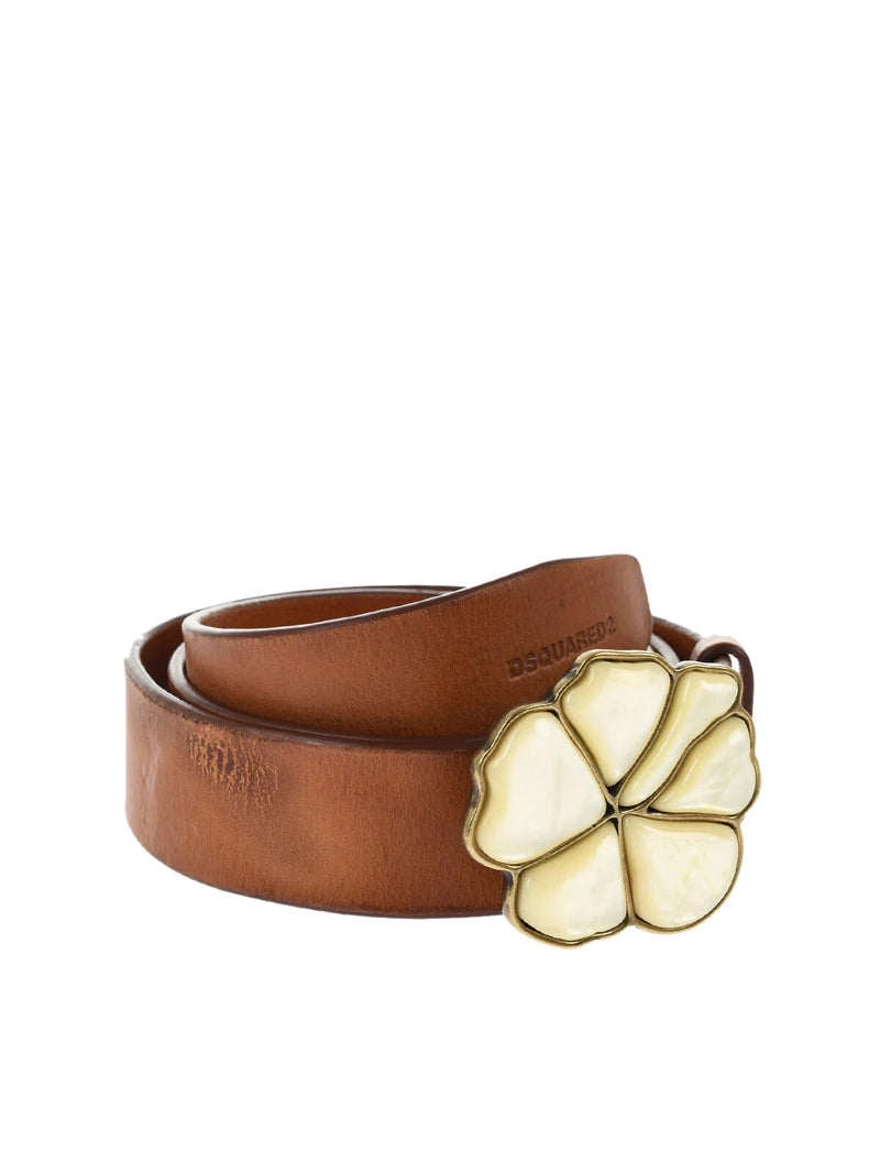Dsquared2 Belt — Brown Leather