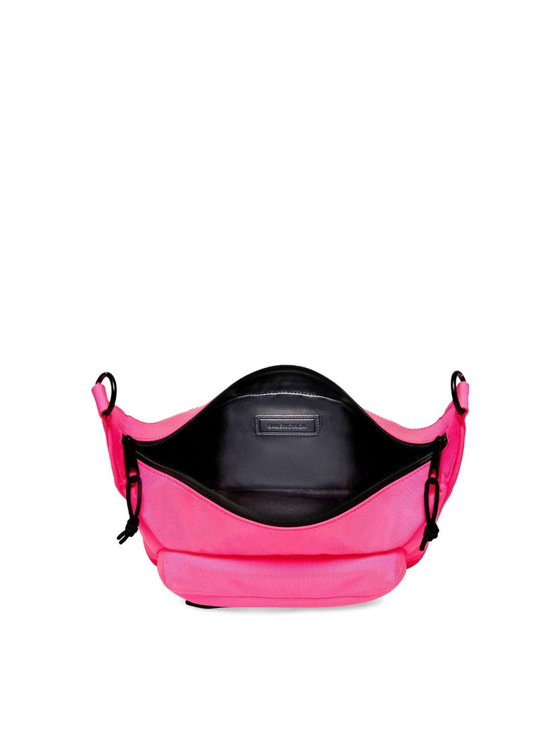 Balenciaga Shoulder Bag — Pink Polyester