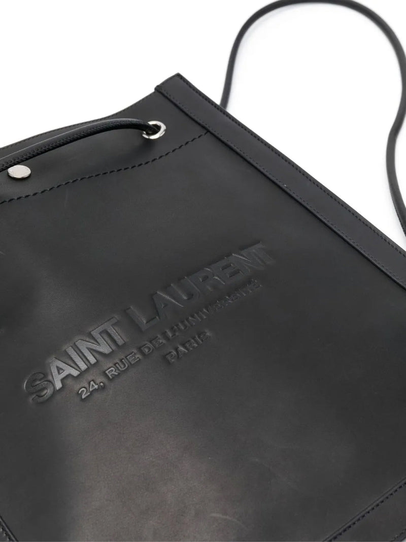 Saint Laurent Crossbody Bag — Black Leather