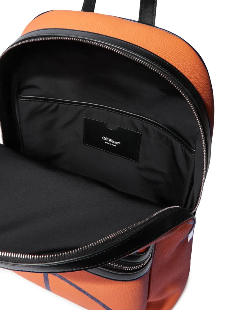 Off-White Backpack — Orange Leather