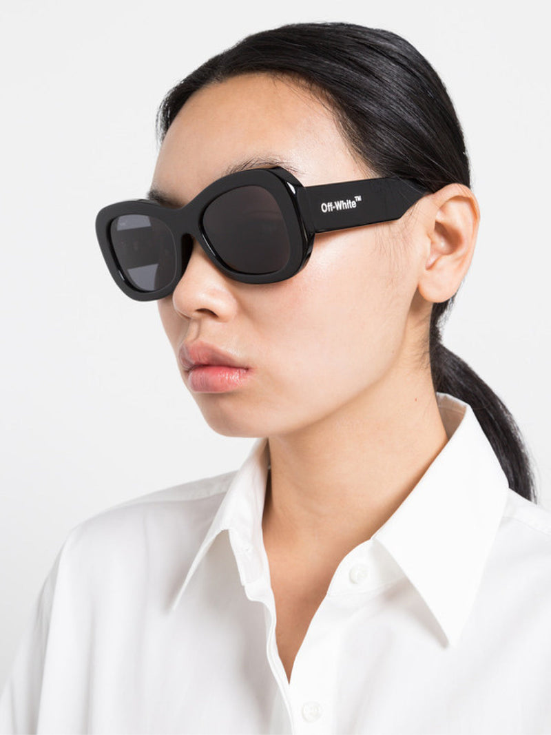 Off-White Oeri040f22pla0011007 Sunglasses — Black Acetate