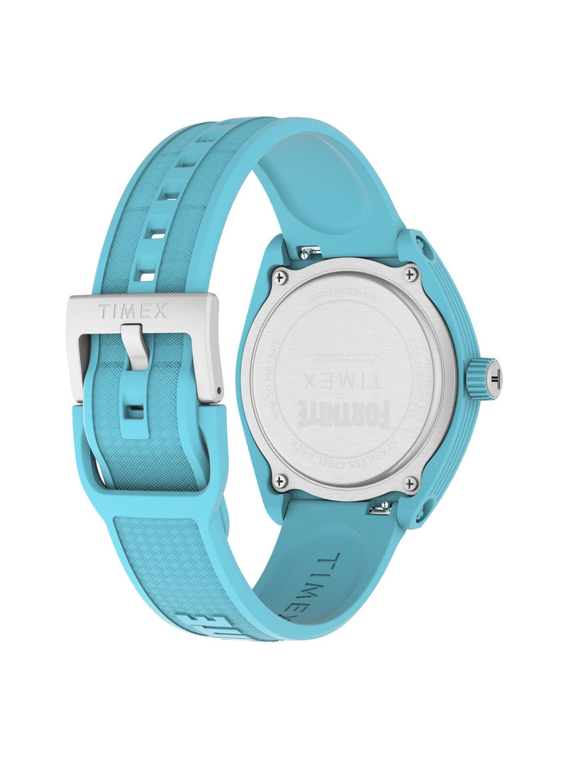 Timex Watch — Blue Resin Case And Strap Watches