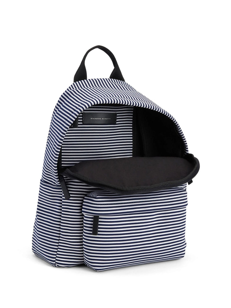 Giuseppe Zanotti Bud Backpack — Navy Textile