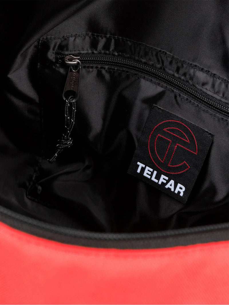 Eastpak Duffel Bag — Red Textile