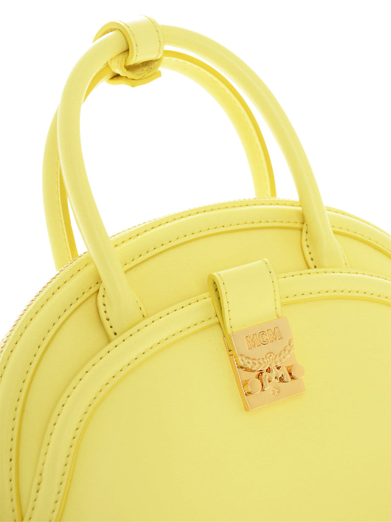 Mcm Tote Bag — Yellow Leather