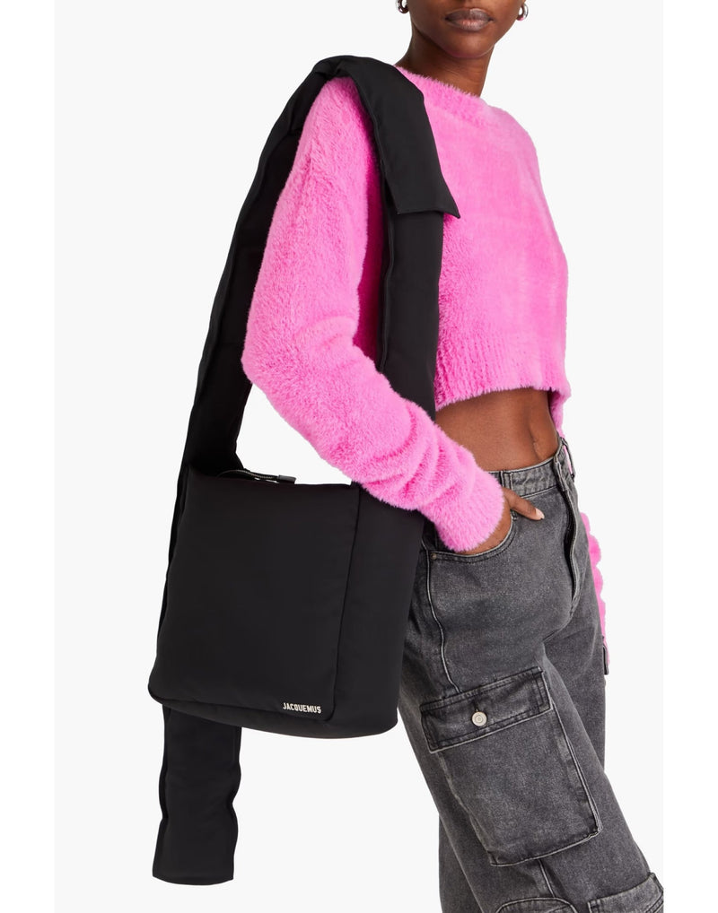 Jacquemus Shoulder Bag — Black Textile