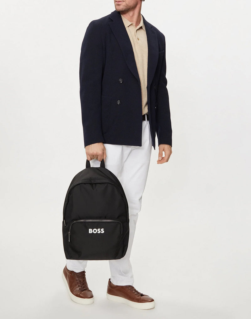 Hugo Boss Backpack — Black Textile