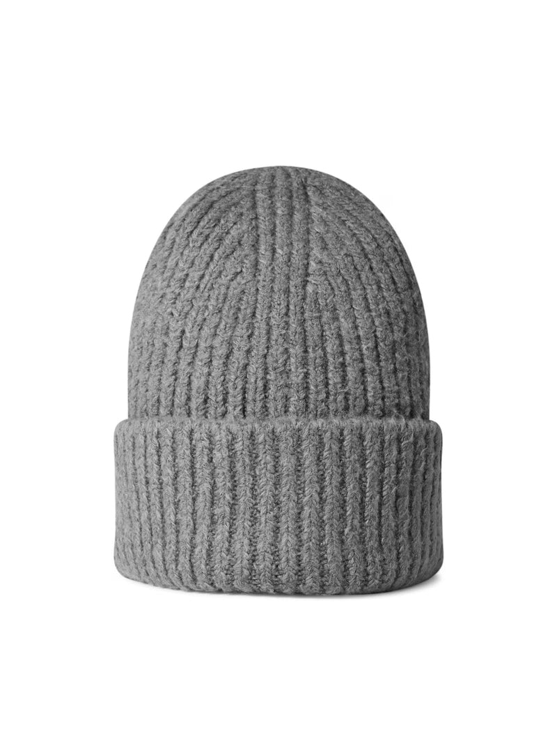 Acne Studios C40225aa3 Beanie — Gray Wool Beanies