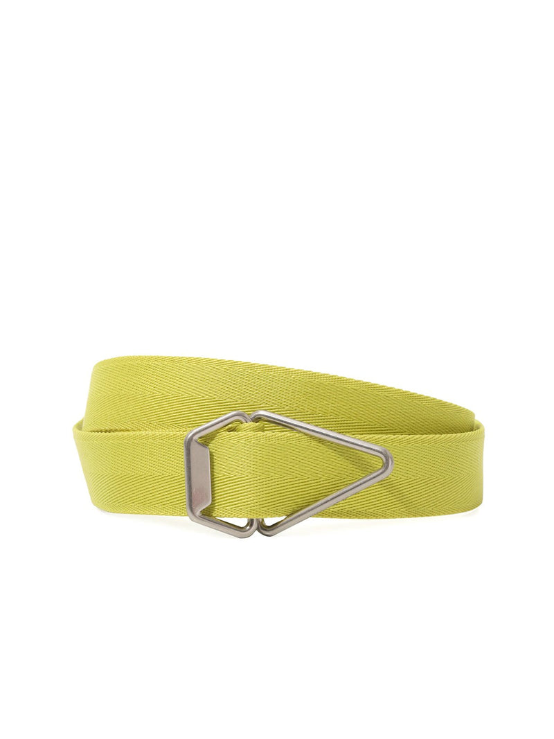 Bottega Veneta Nastro Belt — Green Textile