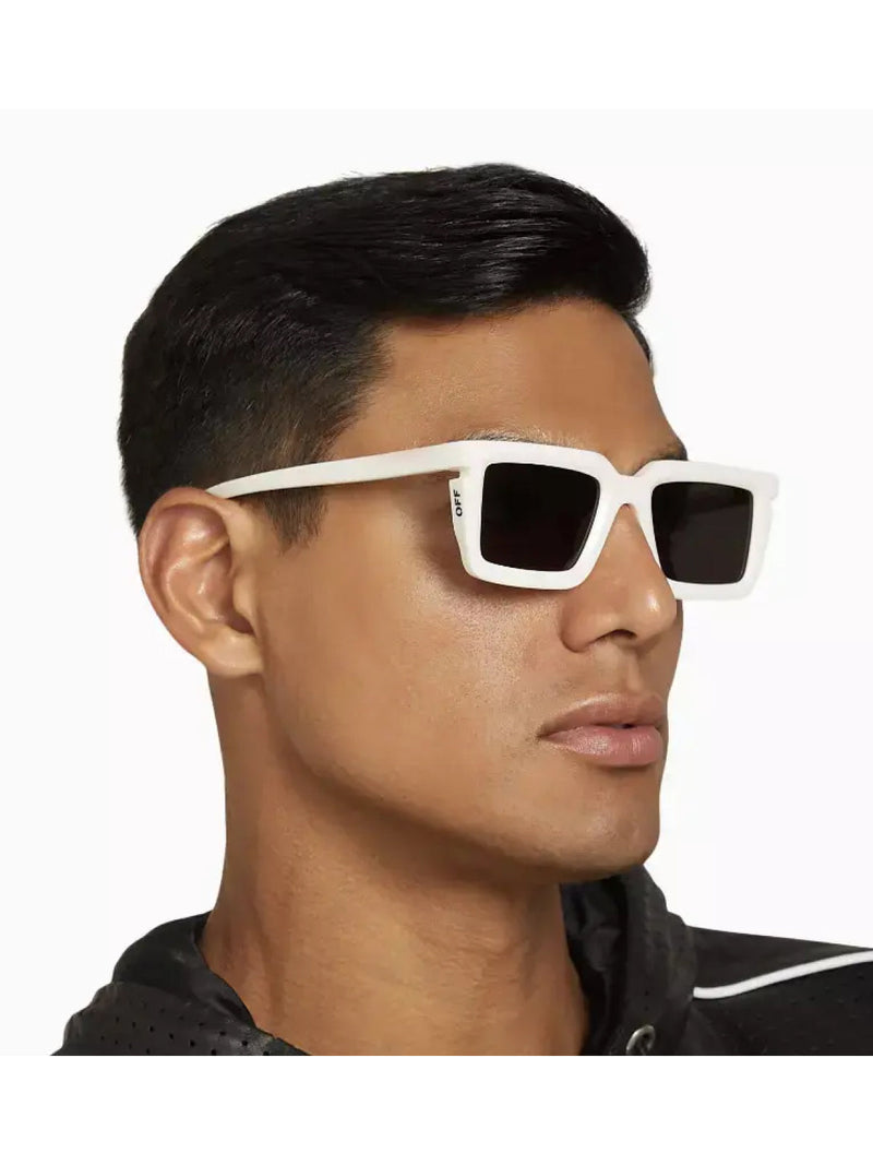 Off-White Oeri113s24pla0010107 Sunglasses — White Acetate