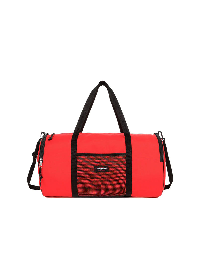 Eastpak Duffel Bag — Red Textile